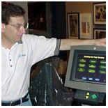 Yes, I worked on the graphics for this Smithsonian Moon Phase kiosk